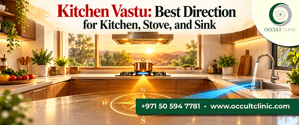 Best Direction for Kitchen, Stove, and Sink
