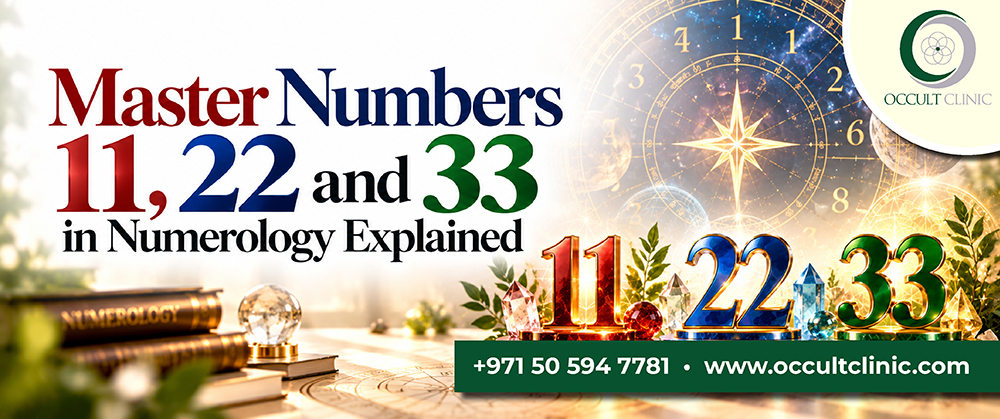 Master Numbers 11, 22 and 33 in Numerology 